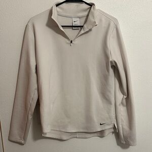 Nike Off-White Quarter-Zip Pullover